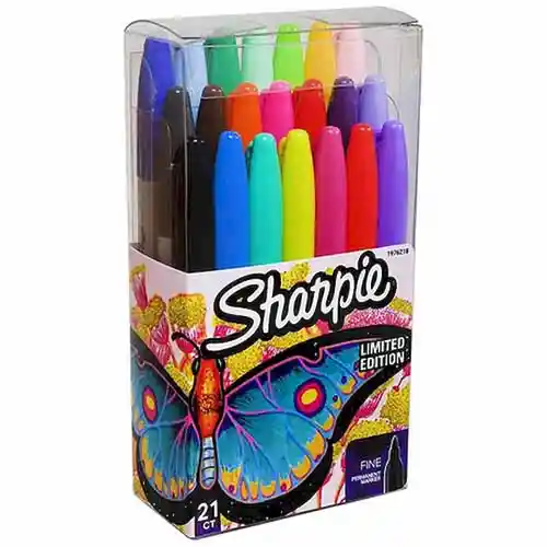 Sharpie Set de Colores Tropical Para Colorear