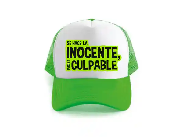 Gorra Jockey Inocente Culpable Carnaval