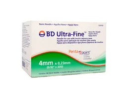 Bd Ultra-Fine Aguja Estéril para Dispositivo Tipo Pluma de Insulina