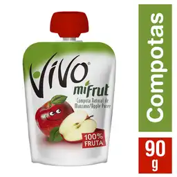 Vivo Mifrut Compota Natural de Manzana