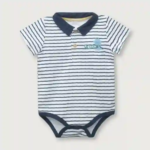 Bodie Polera Cuello de Bebé Niño Navy Talla RN Opaline