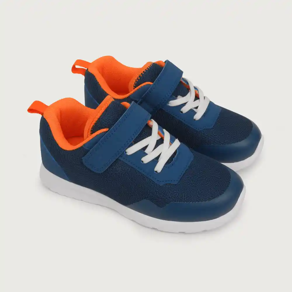 Zapatillas Deportiva Liviana De Niño Azul Talla 30