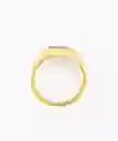 Anillo Acero Inoxidable Sol Brillante Dorado 6 Lounge