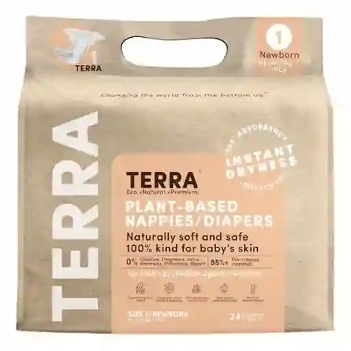 Terra Pañal Biodegradable Talla RN TE101