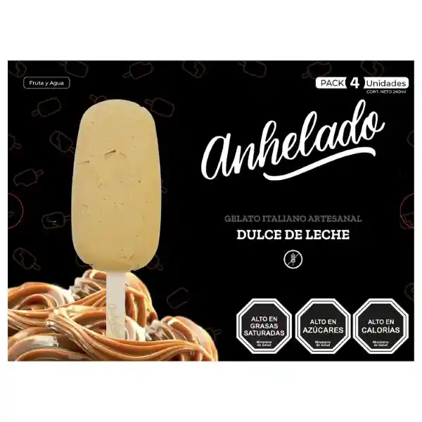 Anhelado Helado Dulce Leche