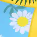 Miniso Toalla de Playa Sunrise Sunflowers Celeste