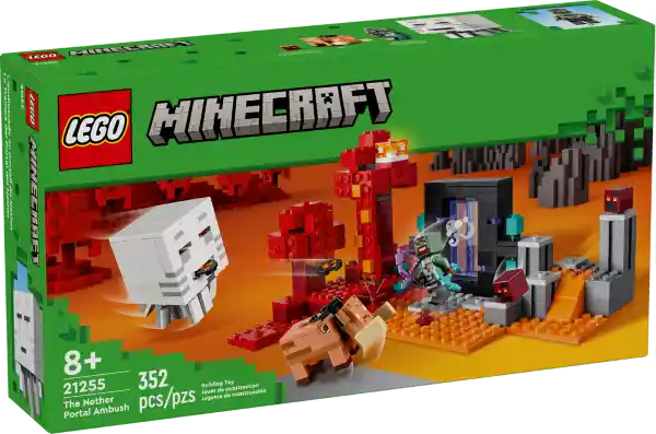 Lego Set de Construcción la Trampa Del Portal Del Nether