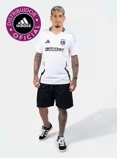 Adidas Camiseta Colo-Colo Hombre Blanco L JK507