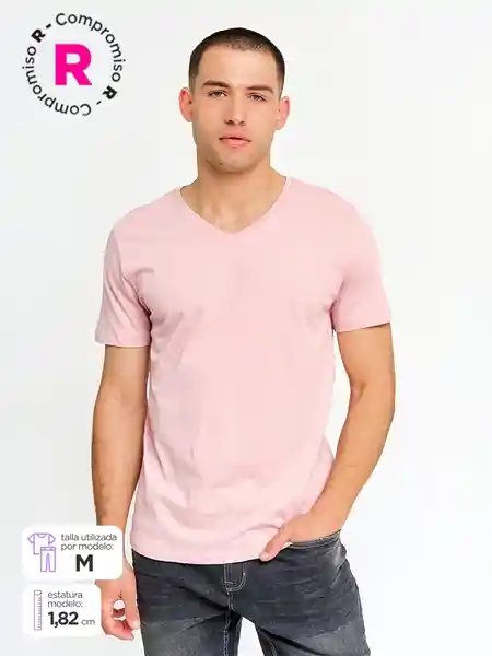 Index Polera Vinny Rosado XL SS25