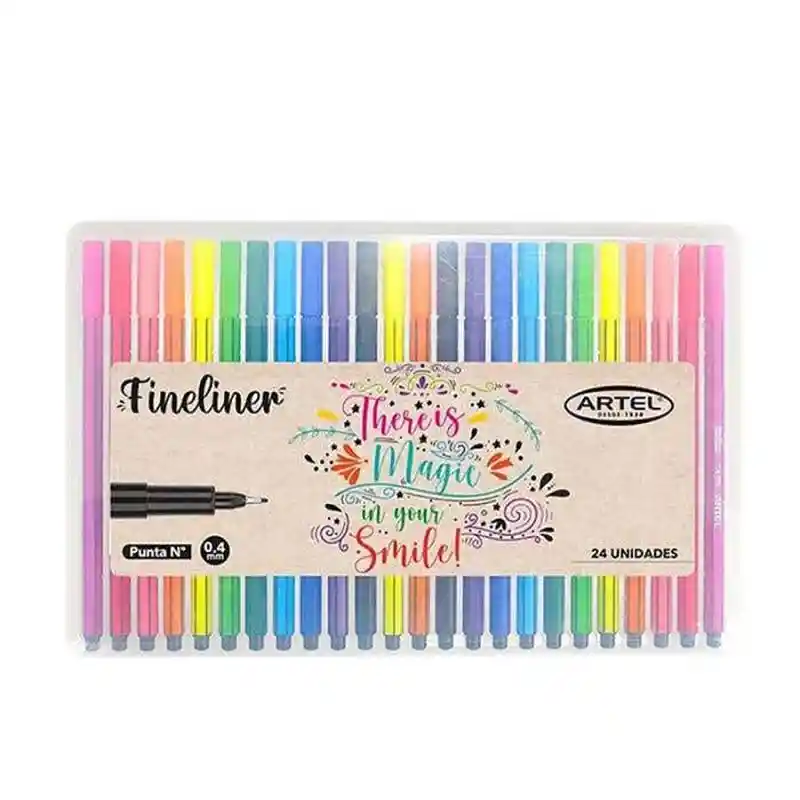 Artel Estuche Marcador Fineliner Colores