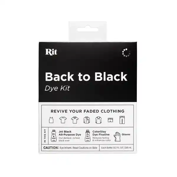 Rit Dye Kit Anilina Back To Black