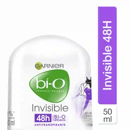 Garnier-Bi-O Desodorante Invisible Roll On