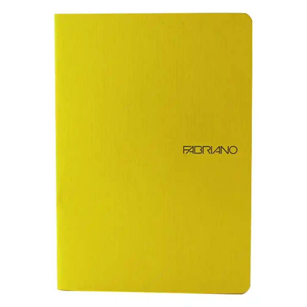 Libreta Ecoqua A5 Engrapado Croquis Limón Fabriano