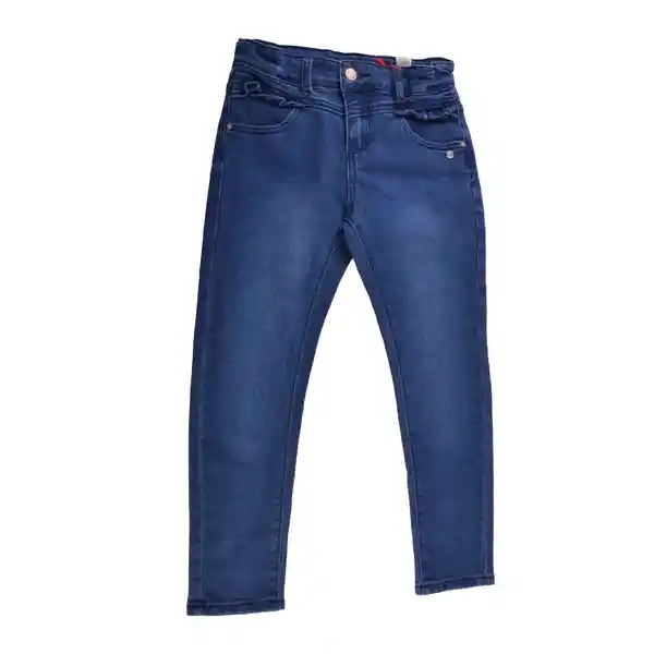 Jean Skinny Niña Denim Talla 6 A Pillin