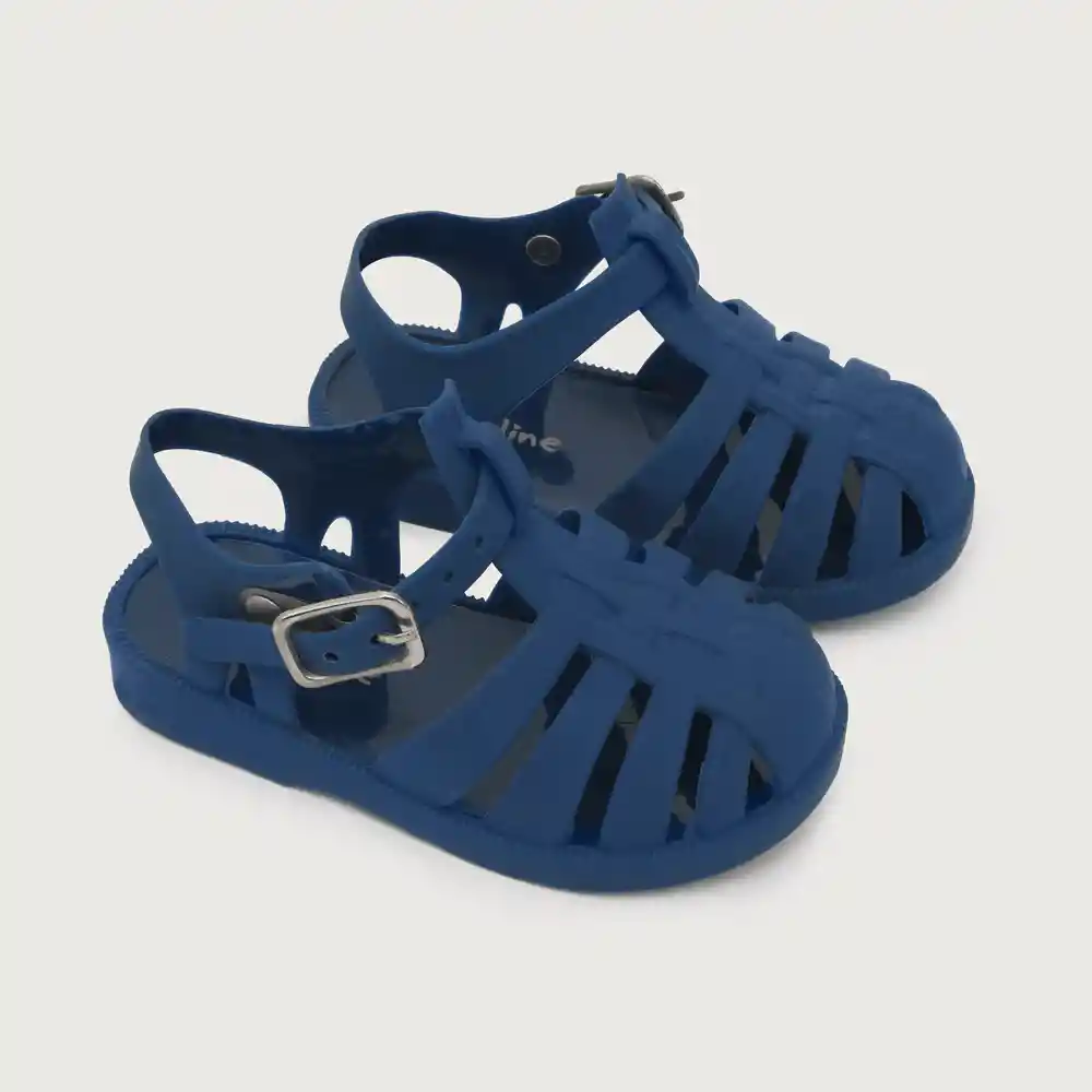 Sandalias Aqua De Niño Azul Talla 22
