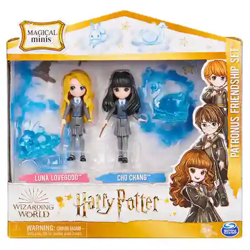 Harry Potter Magical Minis Set Figuras Patronus Friendship Luna Lovegood-cho Chang 6063831