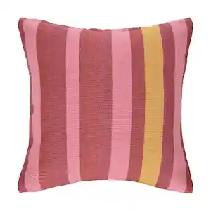 Cojín Algodón Ribb Rojo 45 x 45 cm