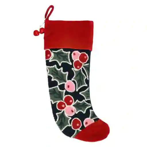 Bota Navideña 9 x 46 cm Casaideas