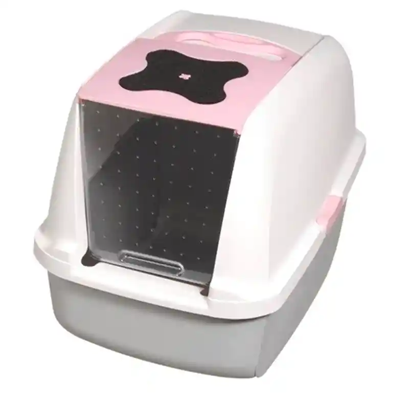 CatIt Baño Con Cubierta Rosa