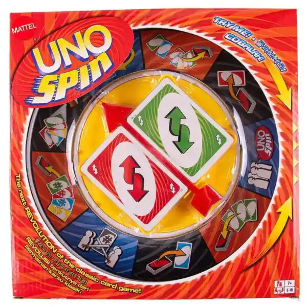 Uno Juego de Cartas Spin - K2784