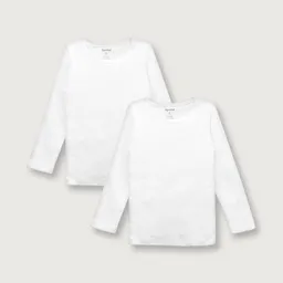 Pack Camiseta de Niña Blanca Talla 12M Opaline