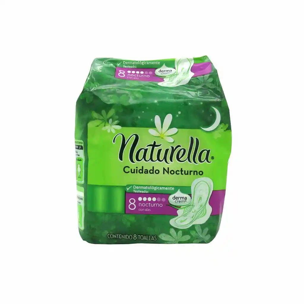 Naturella T Fem Noct C A 8Un