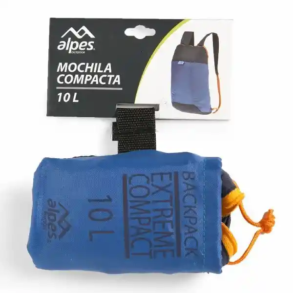 Mochila Compacta Azul