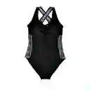 Traje de Baño Deportivo Busto Grande Negro Talla XXL Samia