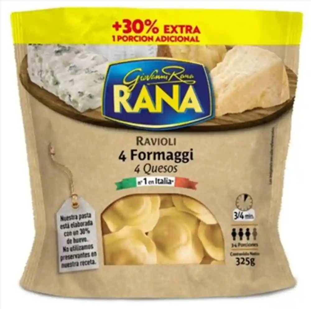 Ravioli 4 Quesos Rana