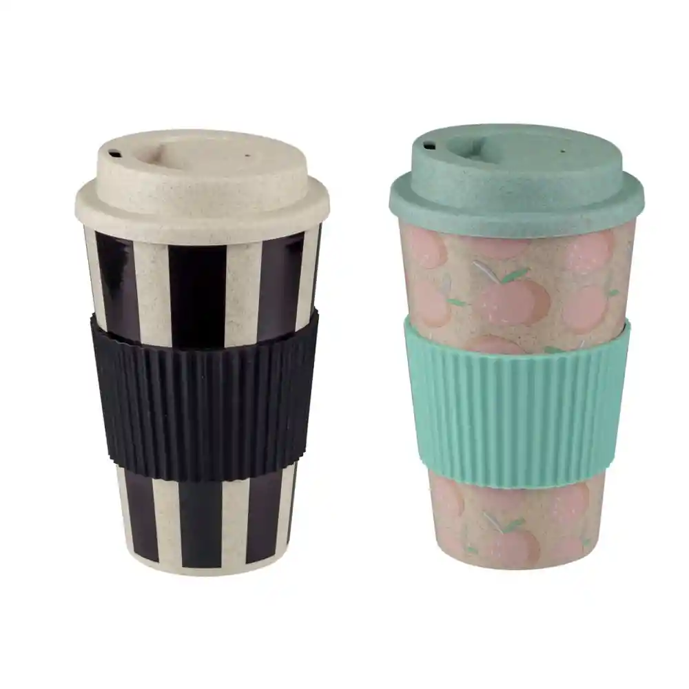 Mug Pocillo Krea Con Tapa Surtido