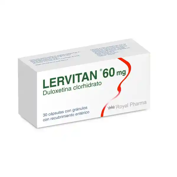 Lervitan Comprimidos Recubiertos (60 mg)