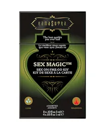 Kama Sutra Set Sachets Lubricante Intensificador "Sex Magic"