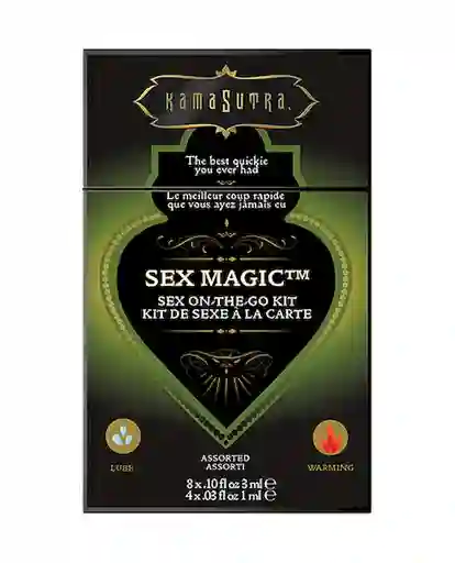 Kama Sutra Set Sachets Lubricante Intensificador "Sex Magic"