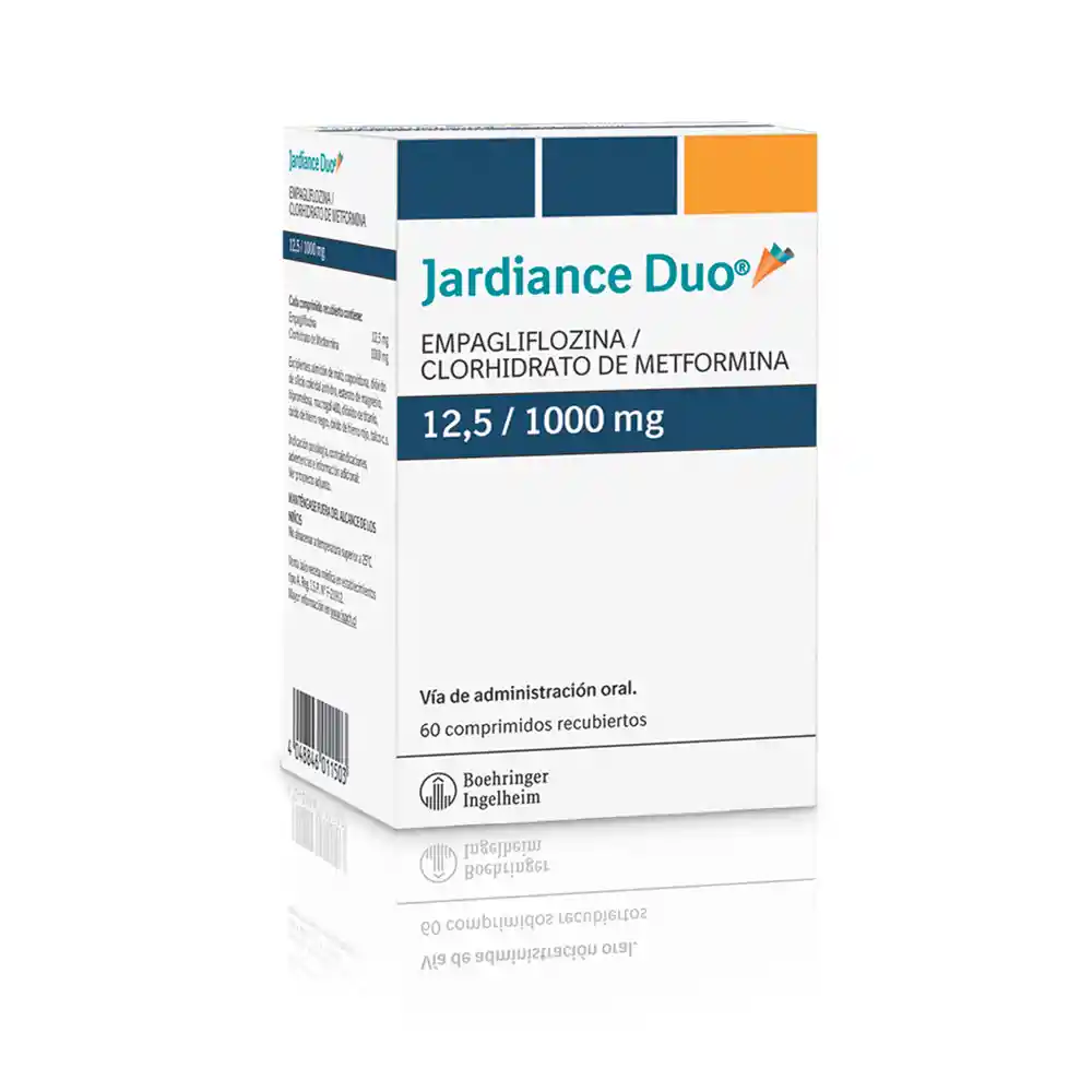 Jardiance Duo 12.5 1000 60 Comprimidos