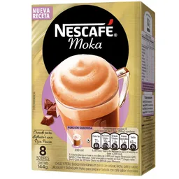 Nescafé Café Soluble con Azúcar Sabor a Moka