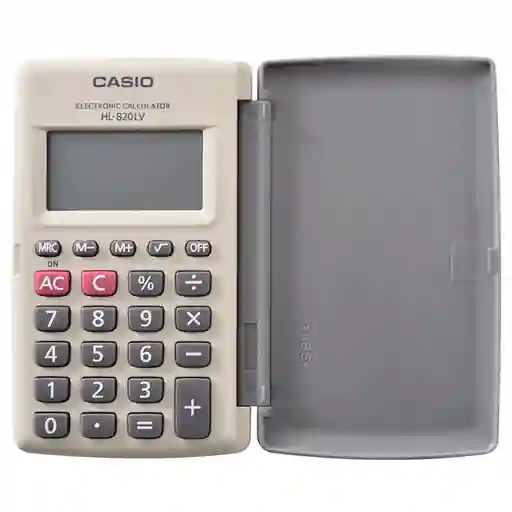 Casio Calculadora Negra Hl-820Lv 8Di