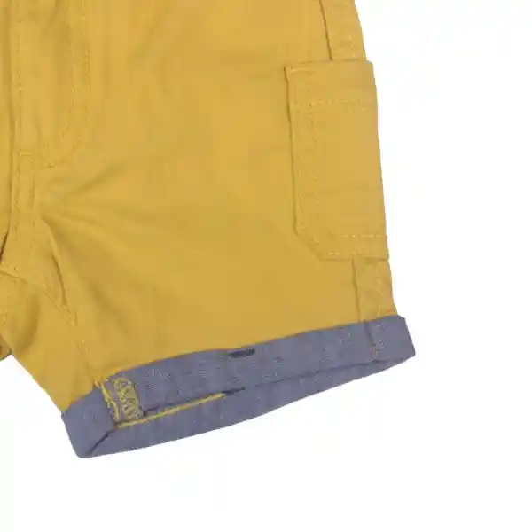 Bermuda Bebe Niño Amarillo Pillin 24 M