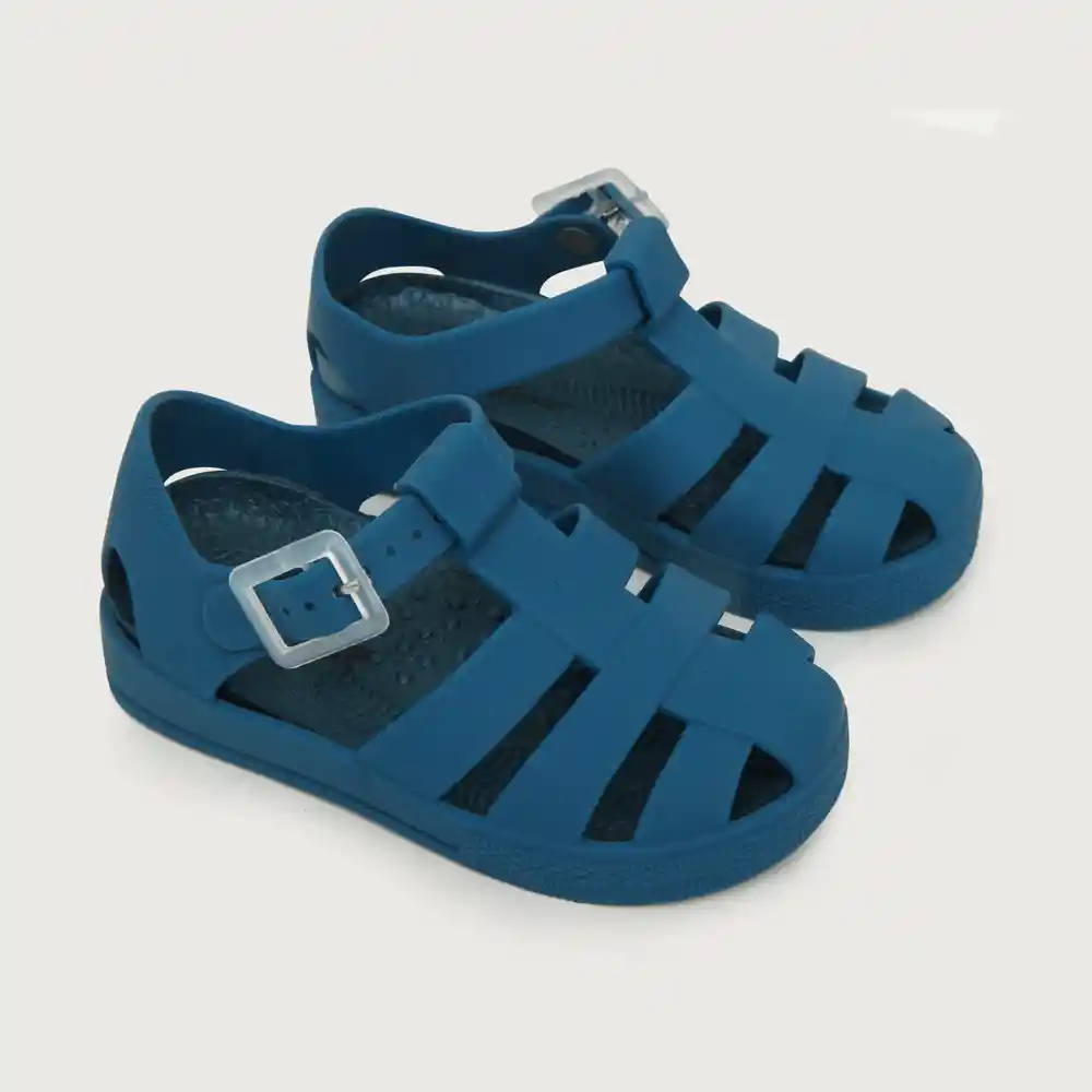 Zapatos Aqua De Niño Azul Talla 23