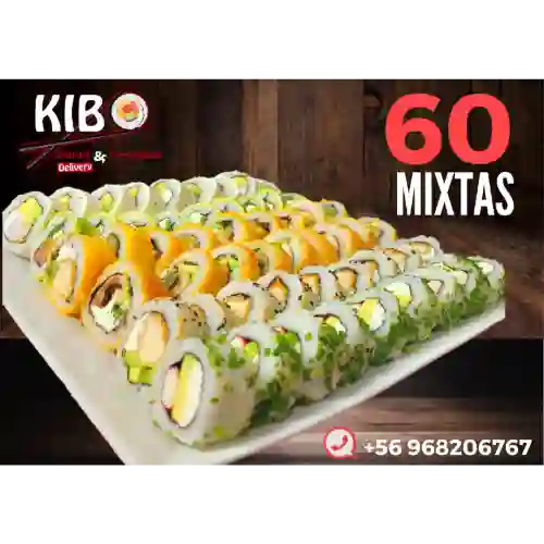 Promo Sushi 60 Mixtas Premium