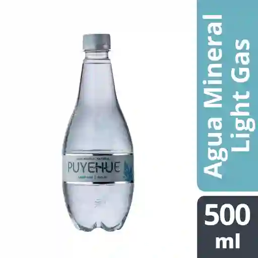 Puyehue Agua Mineral Con Gas 500 Ml