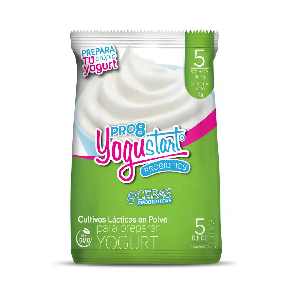 Yogustart Yogurt en Polvo con Probióticos Pro8