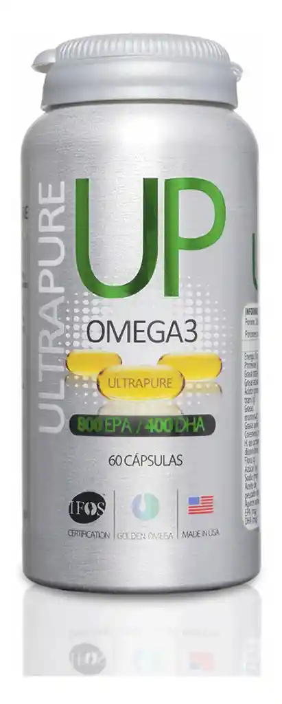 Newscience UP Omega 3 Suplemento Alimenticio Ultra Pure en Cápsulas