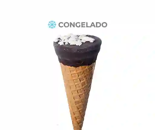 Cono Relleno De Helado De Merengue Frambuesa, 140ml, Prika