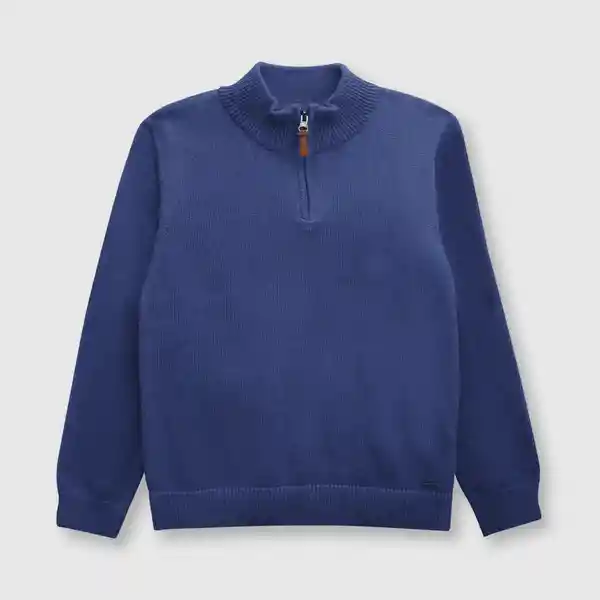 Sweater Clásico de Niño Blue Denim Talla 2A Colloky