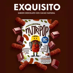 Nutripop Snack Garbanzo Sin Gluten Chocolate