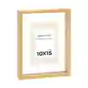 Casaideas Marco Madera Vidrio 10 x 15 Diseño 0001