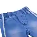 Jean Mezclilla Bebé Niña Denim Talla 3 M Pillin