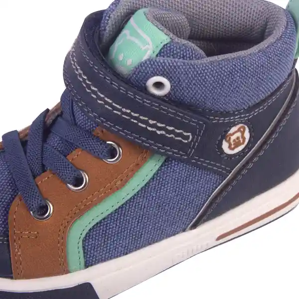 Zapatillas Bebe Niño Azul Pillin 21