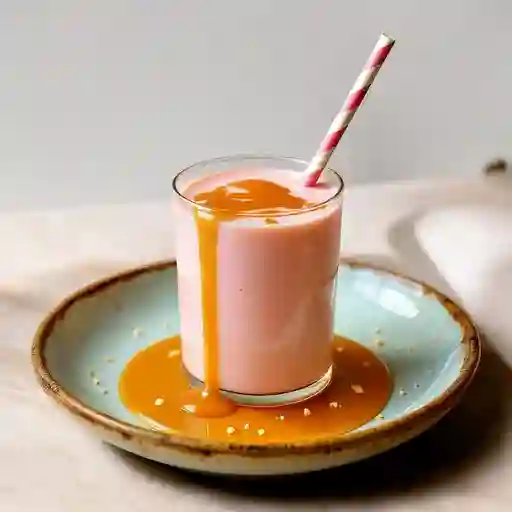 Kirby Milshake (Jugo De Frutilla/Leche Y Caramelo)