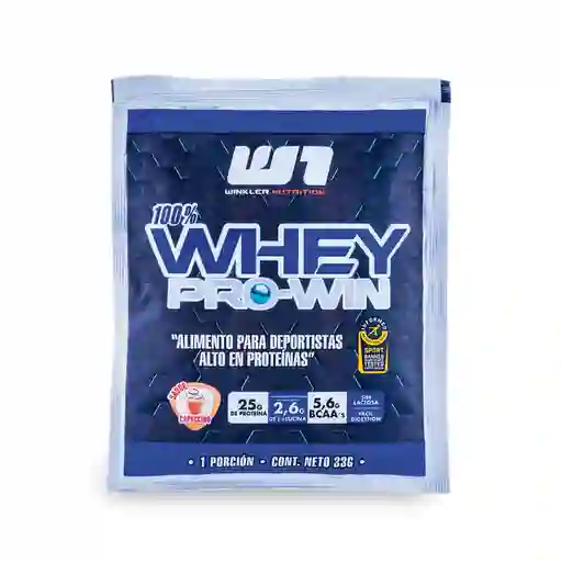 Proteina Sachet Whey Pro Win Capuccino